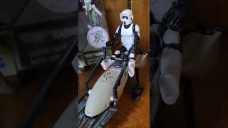 Vintage Star Wars Figure of the Day Speeder Bike [upl. by Haleak909]