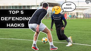 5 BASIC DEFENDING SECRETS  How to improve as a defender in soccer FAST [upl. by Mccallion]