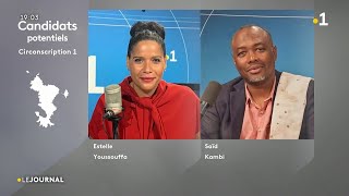 Législatives anticipées  Listes des candidats potentiels de Mayotte [upl. by Eillek]