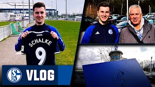 SCHALKE SONDERTRIKOT Vlog 🔥 Quatscher getroffen Trip nach Gelsenkirchen Fanshop Trainingsplätze [upl. by Nil]