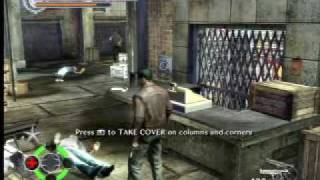 XBOX360 Stranglehold demo game play 01 [upl. by Adnohsirk]