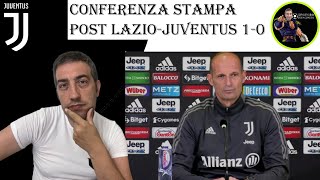 CONFERENZA STAMPA POST LAZIOJUVENTUS 10 [upl. by Weasner864]