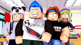 I CANT BELIEVE HE DID THIS Roblox MURDER MYSTERY 2 Family Gameplay [upl. by Viradis]