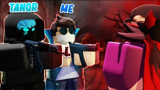 Defeating the HACKULA BOSS with TANQR  Roblox [upl. by Suhploda]