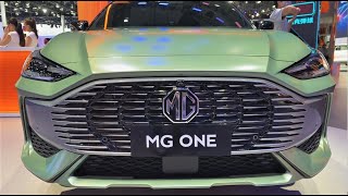 2022 SAIC MG ONE Walkaround—2021 Chengdu Motor Show—2022款上汽名爵MG ONE亮相 [upl. by Eirbua295]