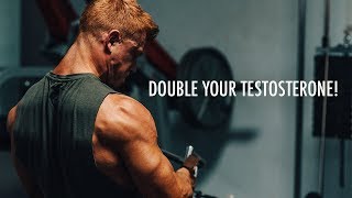 How To Double Your Testosterone  With Test Results [upl. by Triny592]