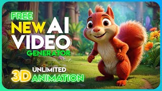 NEW AI ANIMATION  FREE amp UNLIMITED  AI Video Generator  Different styles  Text to Video [upl. by Aihcila]