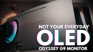 Samsung Odyssey OLED G9 Review Immersive Monitor for Productivity and Gaming [upl. by Euqram]