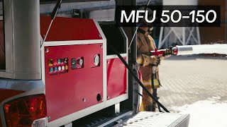 Tests mit der MFU 50150  Motorisierte HochleistungsLöschanlage [upl. by Balcer]