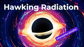 Hawking Radiation and Black hole information Paradox  Stephan Hawking [upl. by Massey]