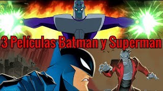 Películas DC Animadas BATMAN  SUPERMAN [upl. by Talyah]