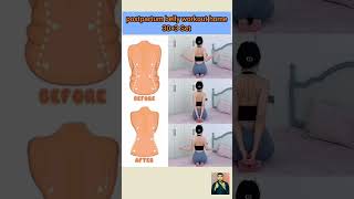 postpartum belly workoutshort postpartum bellyfatloss home workout [upl. by Arec]