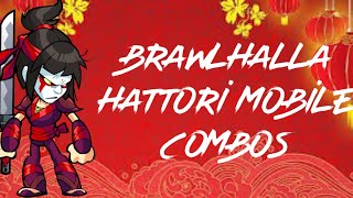 Brawlhalla mobile Hattori easy combos [upl. by Asare]