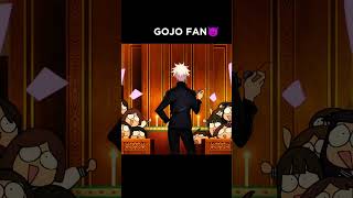 GOJO FAN😈shortsfeed foryou jujutsukaisen gojo animeedit [upl. by Aharon]