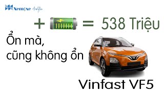 Sạc VinFast VF5 tại nhà tại trụ thế nào  Chi phí sử dụng VF5 siêu rẻ [upl. by Nyrhtak]