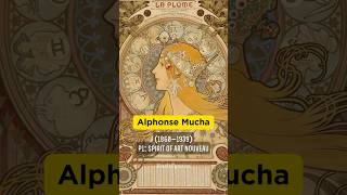 Alphonse Mucha Spirit of Art Nouveau artfacts youneedtoknow artnouveau oddlyeras arts [upl. by Aeresed]