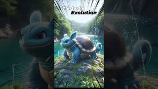 Pokemon Realistic Evolution Part 1  pokemon evolution shorts ai aianimation pokemongo [upl. by Maitund]