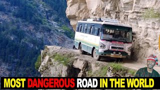 Deadliest Road In The World  Bus Journey On Himalayan Road SHIMLA TO SURAL [upl. by Hannad540]