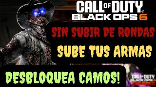 NUEVO TRUCO sube de nivel muy rapido y saca tus CAMUFLAJES EN BLACK OPS 6 ZOMBIES con este metodo [upl. by Ecnerol]