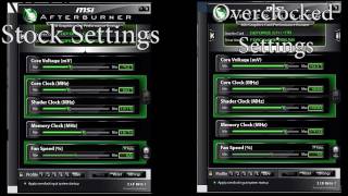 EVGA GTX 470 SLi Stock Vs Overclocked [upl. by Meta512]