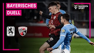 TSV 1860 München – FC Ingolstadt 04 Highlights mit LiveKommentar  3 Liga  MAGENTA SPORT [upl. by Yerocal]