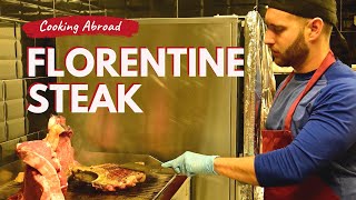 Cooking Abroad in Italy  How to Cook Florentine Steak [upl. by Babcock695]