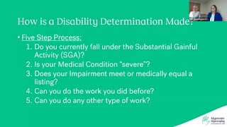 Social Security Disability Process amp Resources  2024 MDF Regional Conference in Iowa City IA [upl. by Aiekal]