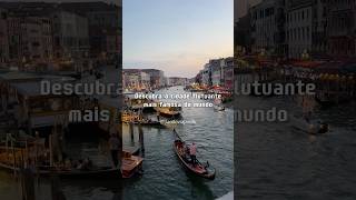 Descubra a beleza de Veneza veneza italia travel [upl. by Birdt]