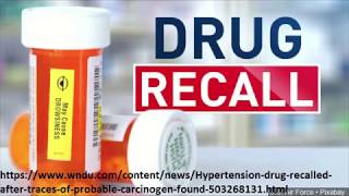 How to search DRUG RECALL valsartan losartan and ALL others [upl. by Ede]