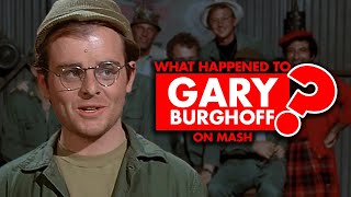 What happened to Gary Burghoff in “MASH” Why did he leave [upl. by Airretnahs]