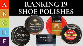 Ranking Shoe Polishes 19 BEST amp WORST Brands ft artertonlondon [upl. by Aivart880]