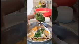 POISSON AU FOUR food recette recettefacile shorts [upl. by Karab]