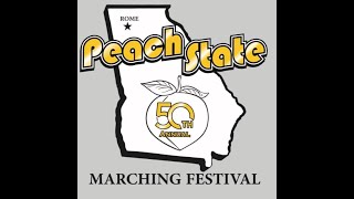 Adairsville High School Marching Band Peach State 2023 [upl. by Emad]