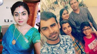 Kabani Serial Actress Niveditha S Menon Family Husband Sons Daughter  ZeeKeralam Sreesanth [upl. by Ekalb]