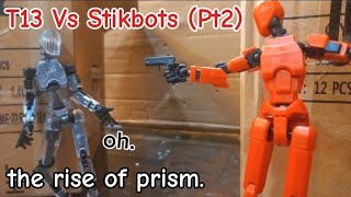 Stikbot vs t13 good ending [upl. by Ylrahc678]