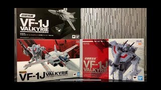 Bandai DX Chogokin VF1J Valkyrie Hikaru Ichijo use Review [upl. by Aikel]