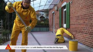 Sika  Premium Balcony System Sikafloor 405 english [upl. by Kurtzman]