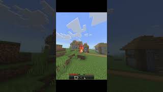 Committing arson in MINECRAFT minecraftmemes minecraftbedrock [upl. by Kieger]