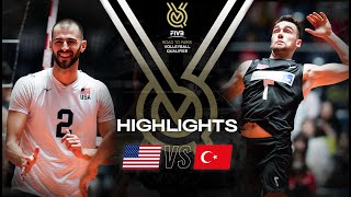 🇺🇸 USA vs 🇹🇷 TUR  Highlights  Mens OQT 2023 [upl. by Ranice257]