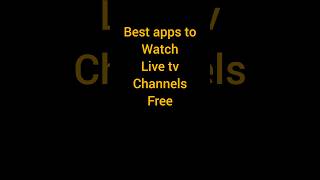 apps to watch free live tv channels on samsung smart tv shorts [upl. by Itirp]