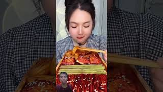 ASMR Mukbang  Fast eat toboki Takoyaki food mukbang eattingsounds [upl. by Cristy]