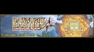 Langrisser Mobile  Dawnlight Bastion  Map 3 City Wall Constructions [upl. by Broderic]