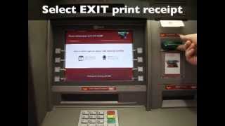 Using a bank machine ATM to make a deposit [upl. by Nho]