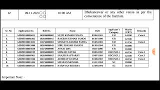 Aiims bhubneswar Waiting list Lift operator ki jaari matr 26 number par Condelit ka selection [upl. by Aniretake]