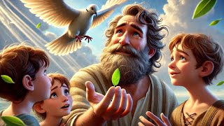 Story of Noahs Ark  AI Animated animation education entertainment bible myths miracles [upl. by Yeldarb319]