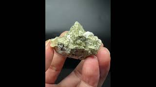 Floater Chalcopyrite cover Tetrahedrite  Siderite size 45cm Origin hezhang Guizhou China [upl. by Aronael]