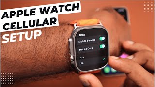 How to SETUP Apple Watch Cellular  Mobile Data 🔥 on Any Model [upl. by Dunseath171]