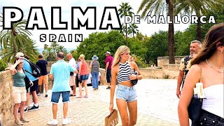 Palma de MallorcaSpain 4k HDR walking tour [upl. by Nrev]