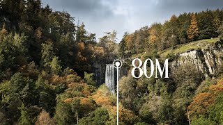 Pistyll Rhaeadr waterfall  The UKs tallest Waterfall [upl. by Alessandra261]