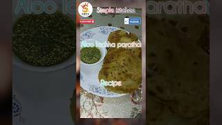 Aloo lachha paratha recipe paratha recipe shorts [upl. by Marko]